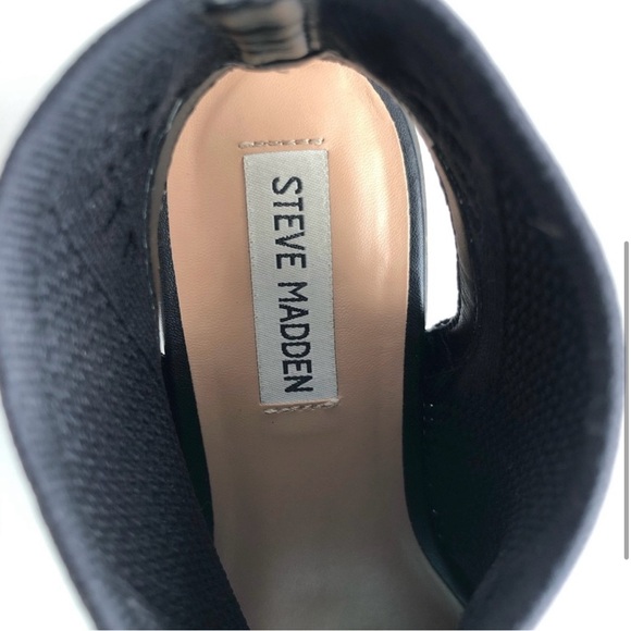 Steve Madden Black Girls Shoes | Sz 4 - Picture 4 of 6